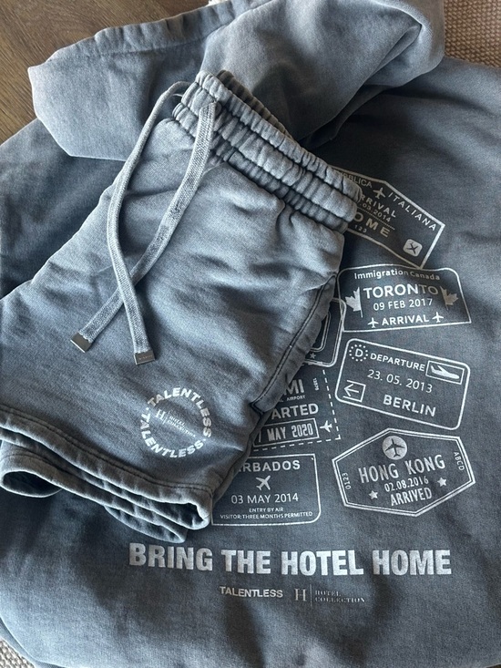 TALENTLESS Other - Talentless Sweatshirt & Shorts Set - Limited Edition Hotel Collection Collab